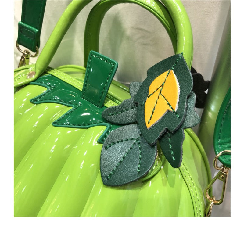 Chrome Heart Leather Bag Pumpkin Bag Styling