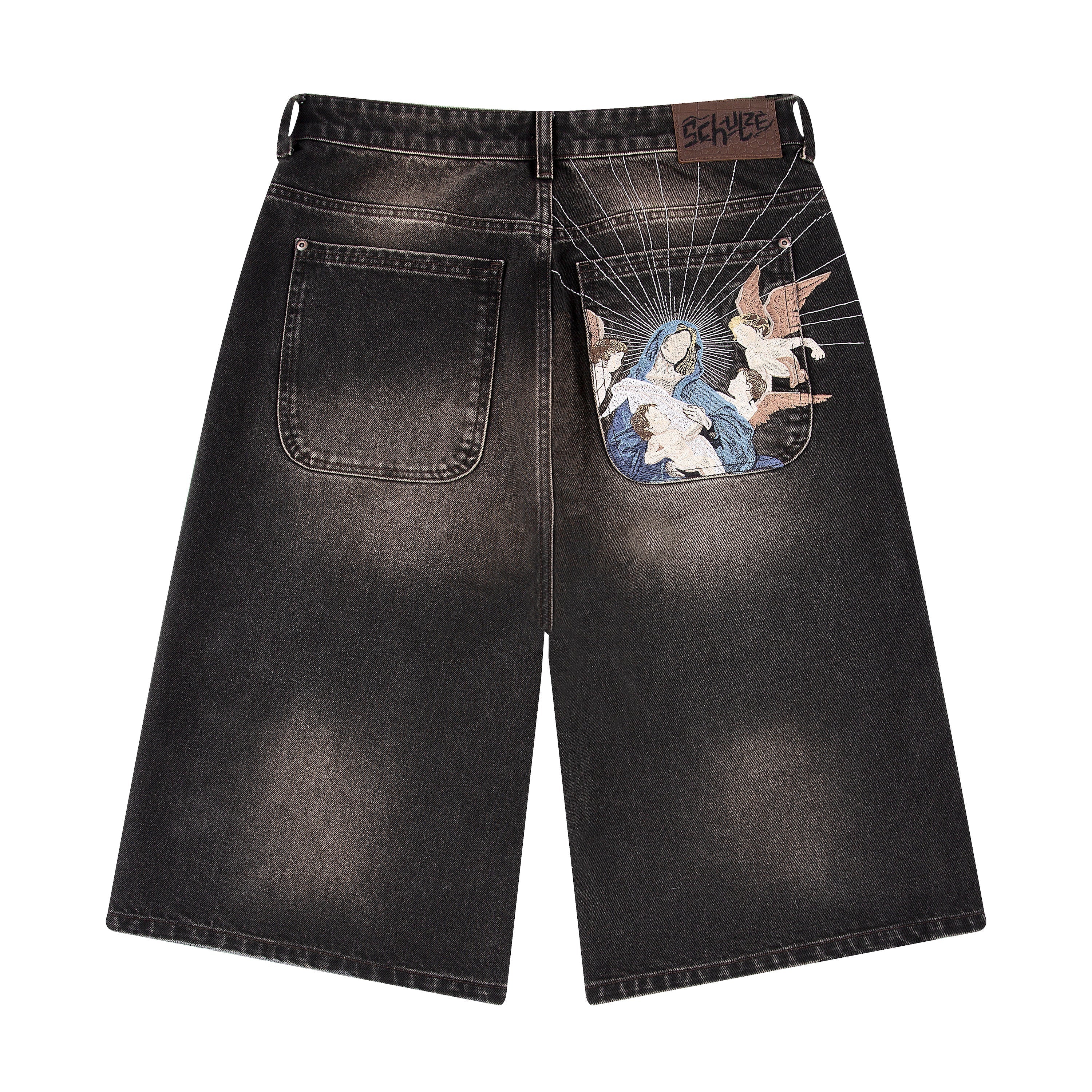 "awakening" Jorts brown tint