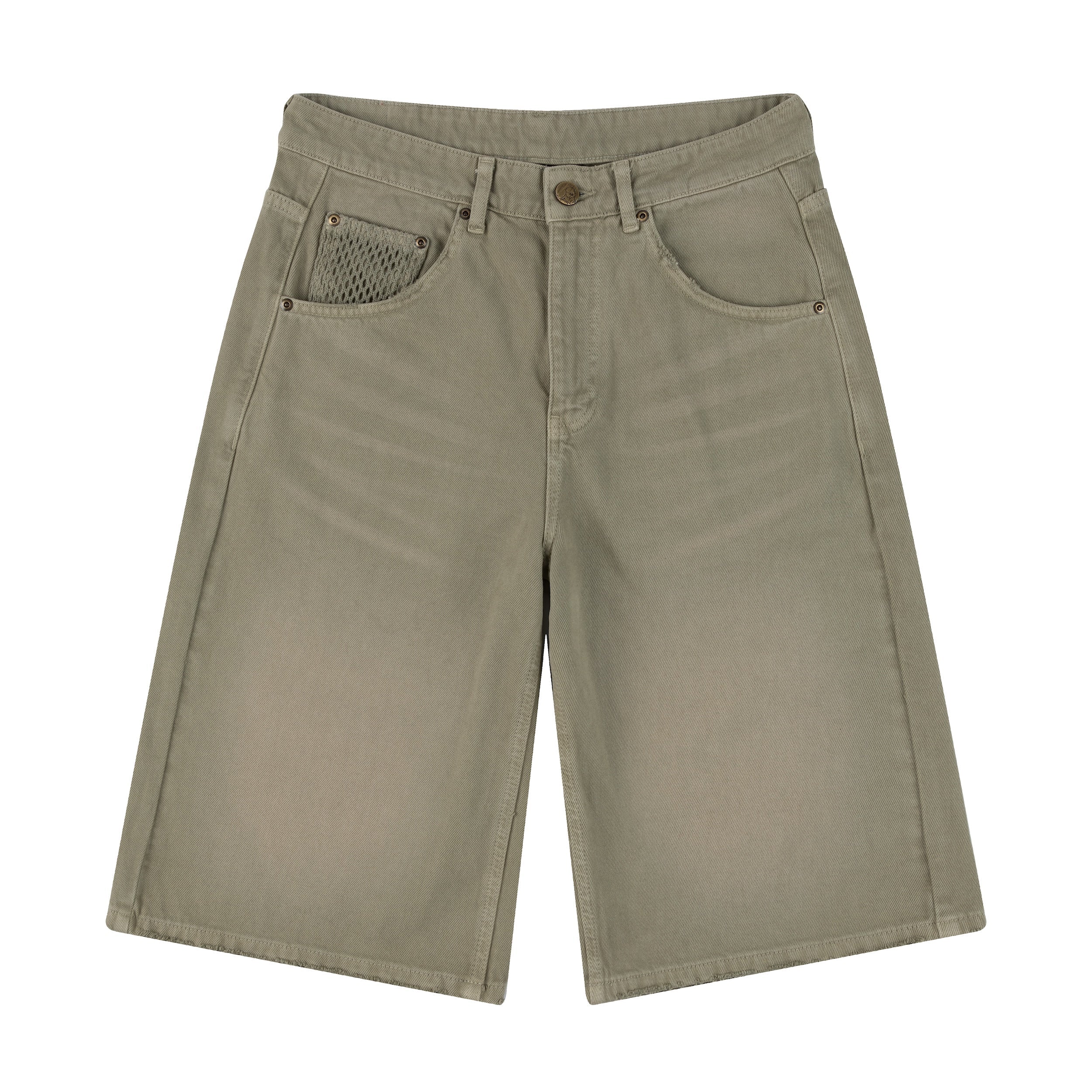 "lotus" Jorts green