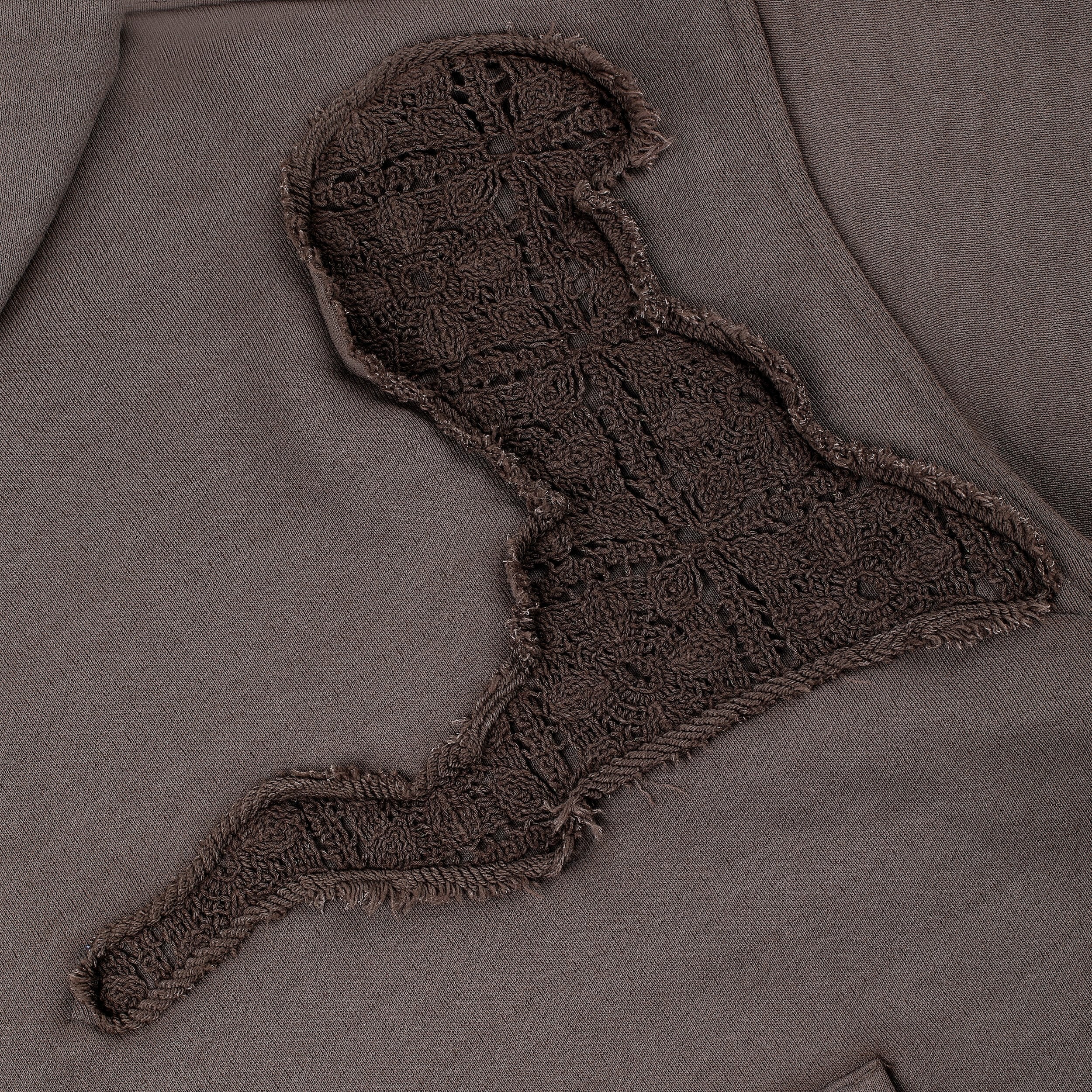 "lotus" Hoodie brown