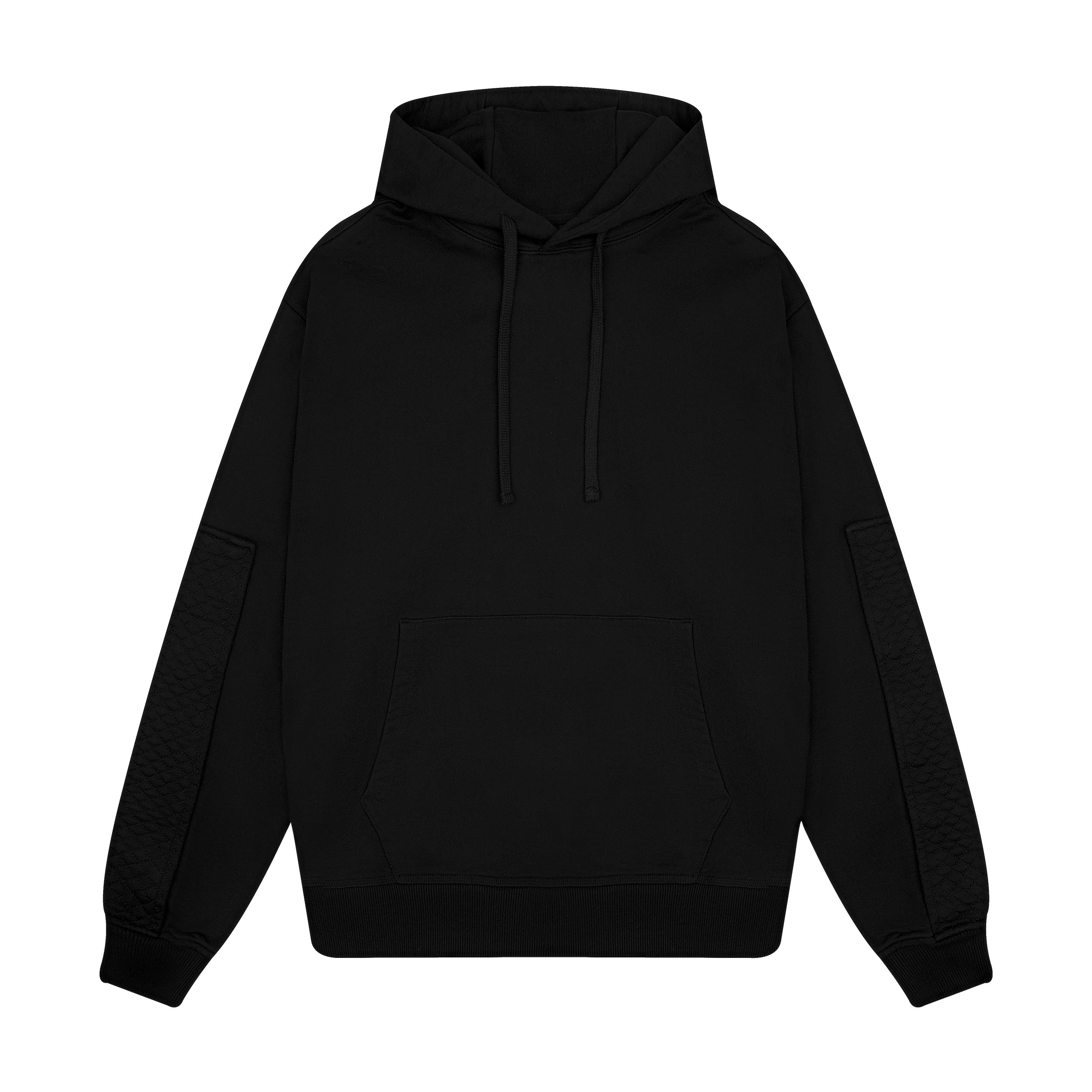 "sashiko" Hoodie black