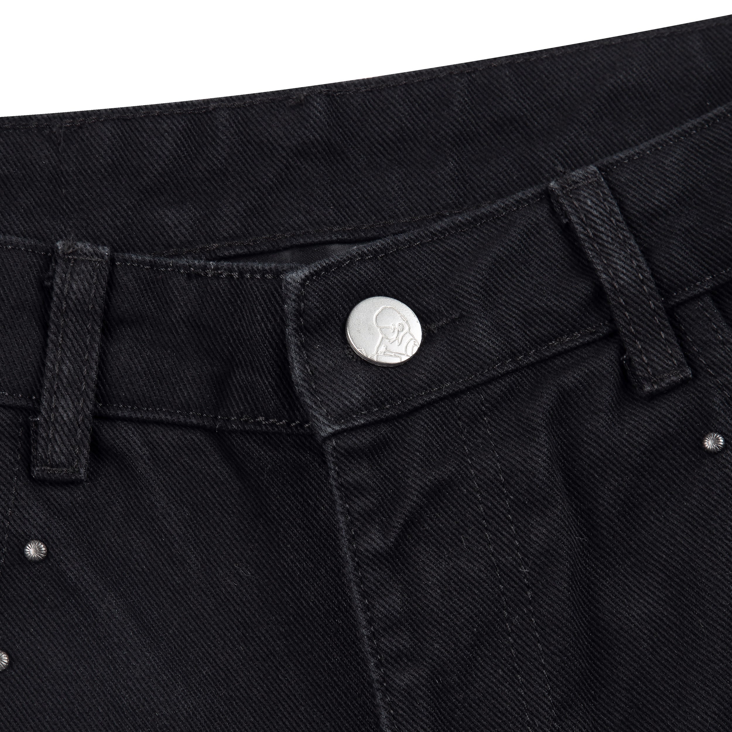 "western" Denim black