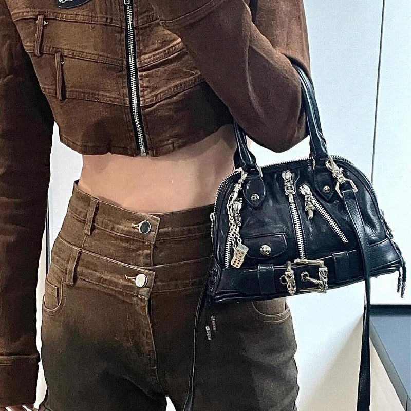 Chrome Heart Leather Bag